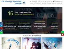 Tablet Screenshot of kisl.com.my